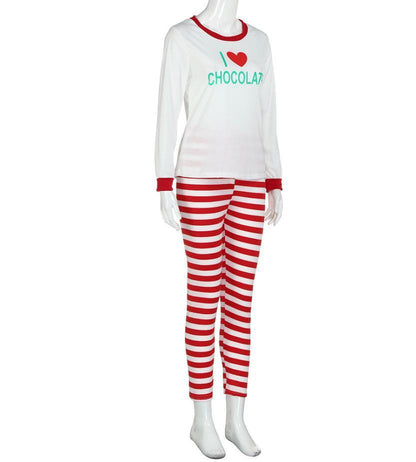Family Christmas Pajams Printing Set Xmas Family Suit -3