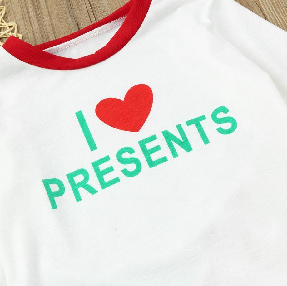Family Christmas Pajams Printing Set Xmas Family Suit -3