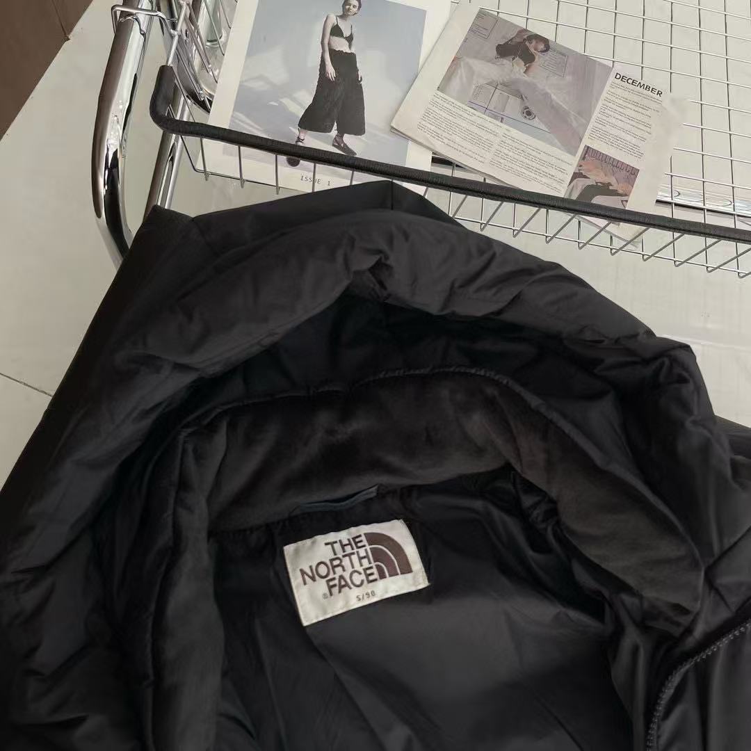 The North Face 2025 Long Jacket Black Down Polyester