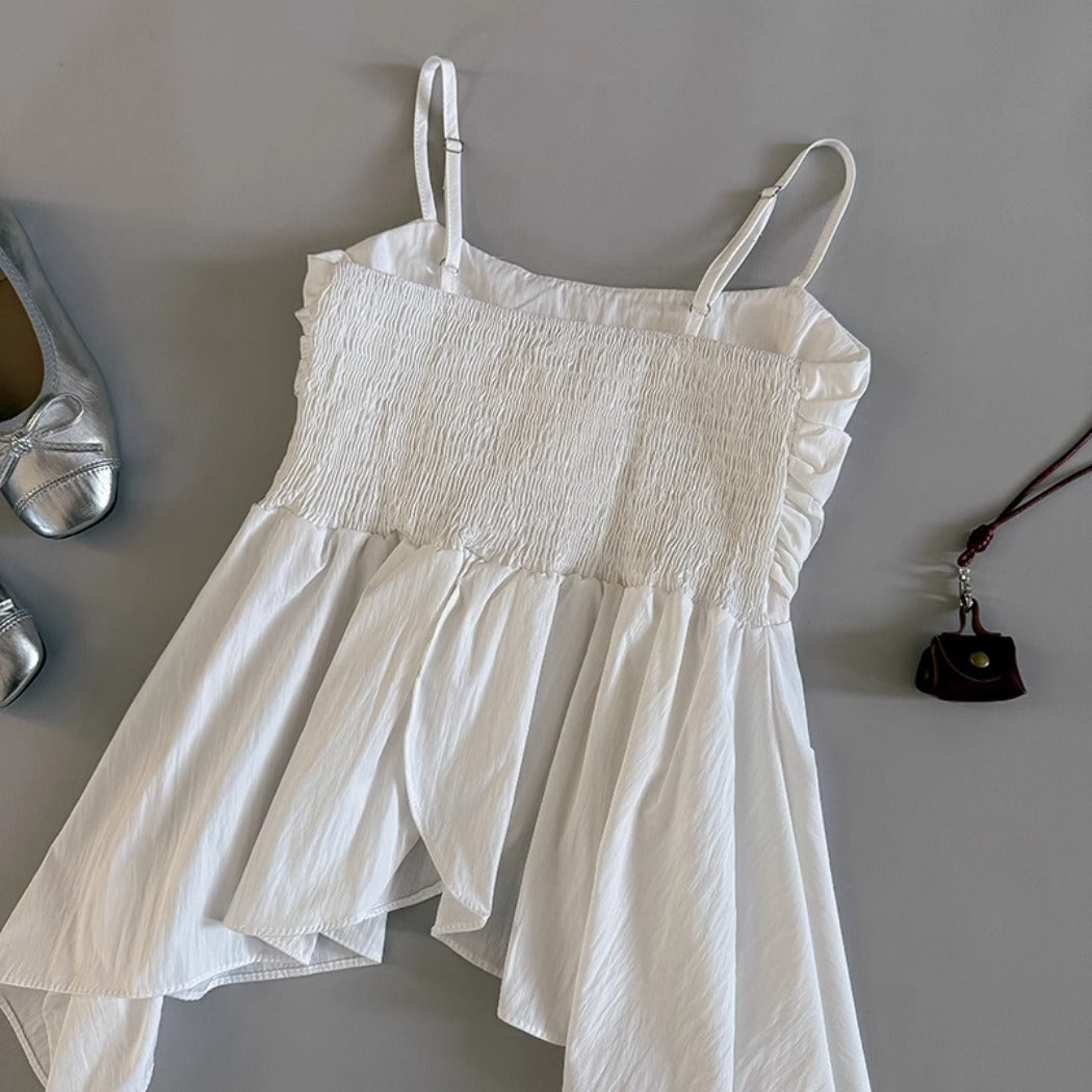 Vesty - Cross-design Tank With Adjustable Straps - Stylish &amp; Hot