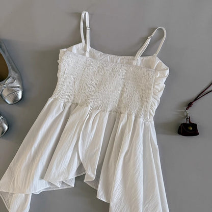 Vesty - Cross-design Tank With Adjustable Straps - Stylish &amp; Hot