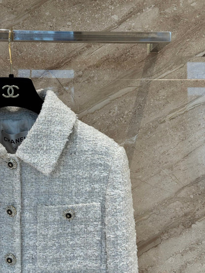CHANEL 25S TWEED COAT 320