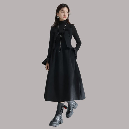 Bowknot Suspender Skirt