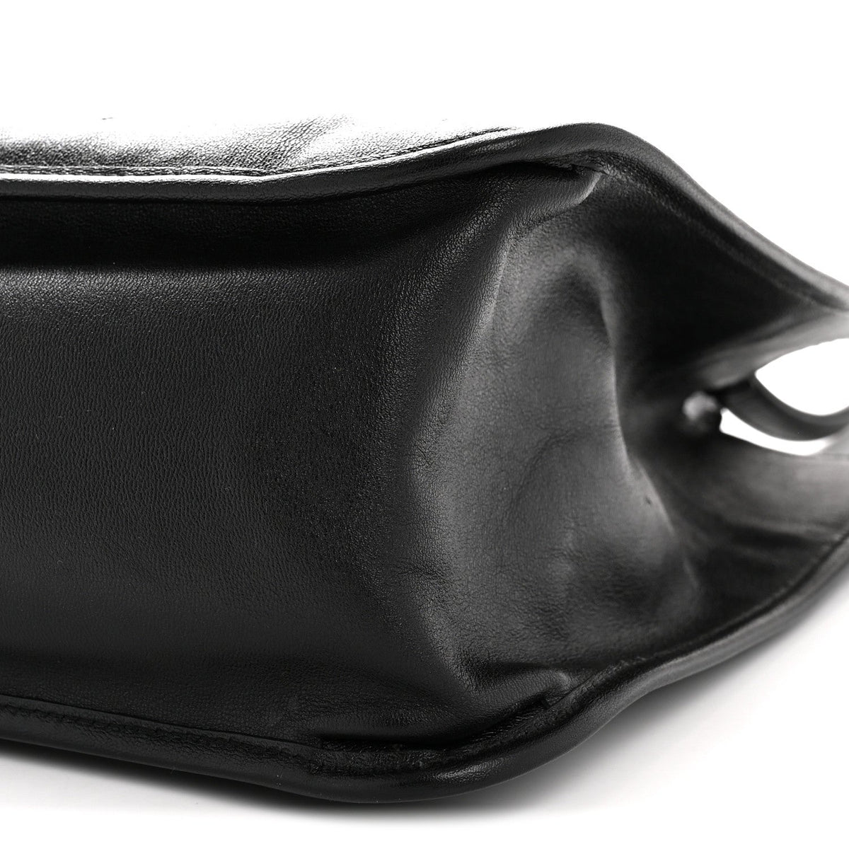 New Sakai Calfskin Lux Horsebit 1955 Tote Bag Black