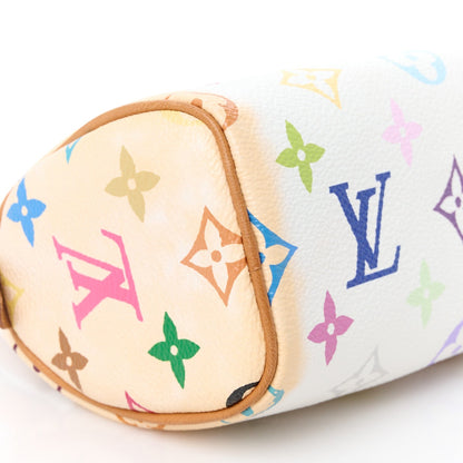 Monogram Multicolor Mini Sac HL Speedy White
