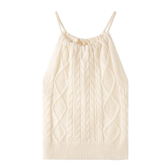 Vesty - Solid Color Knit Vest – Versatile &amp; Stylish