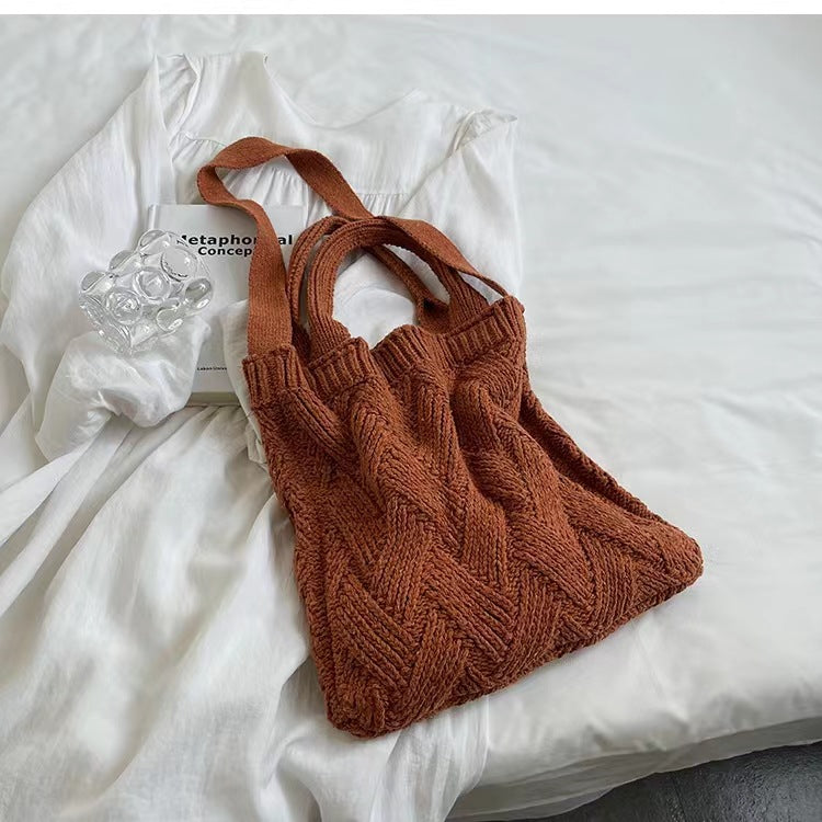 Crochet Tote Bag Crossbody Bag Woven Bag