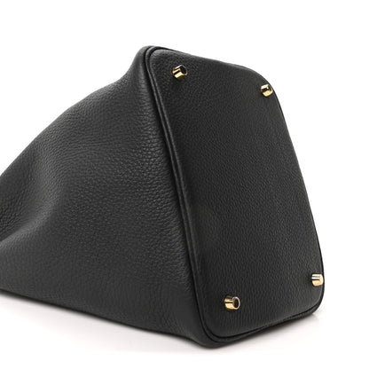 Taurillon Clemence Picotin Lock 22 MM Black