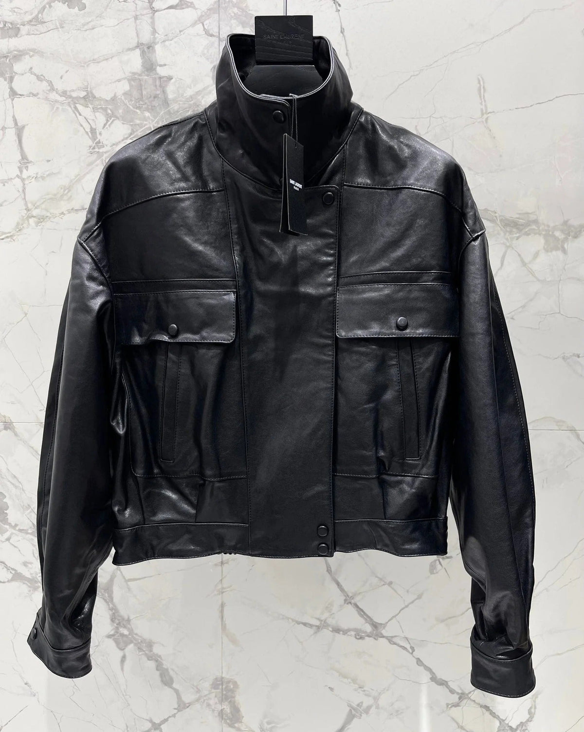 YSL 25S LEATHER JACKET STYLE 169