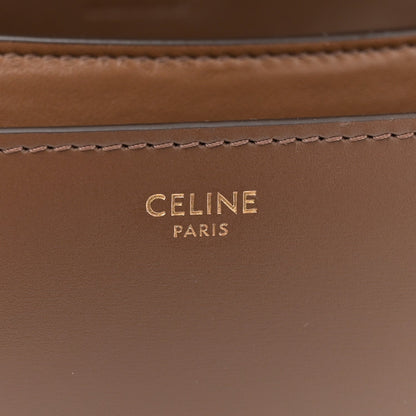 Box Calfskin Medium Classic Box Flap Bag Taupe