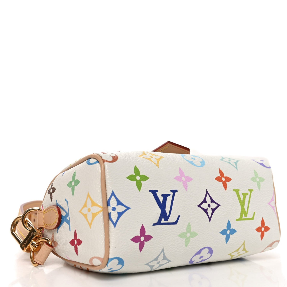 LV X TM Monogram Multicolor Nano Speedy White