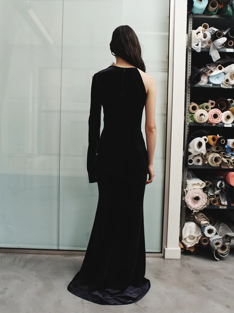 Alexa Maxi Dress In Black