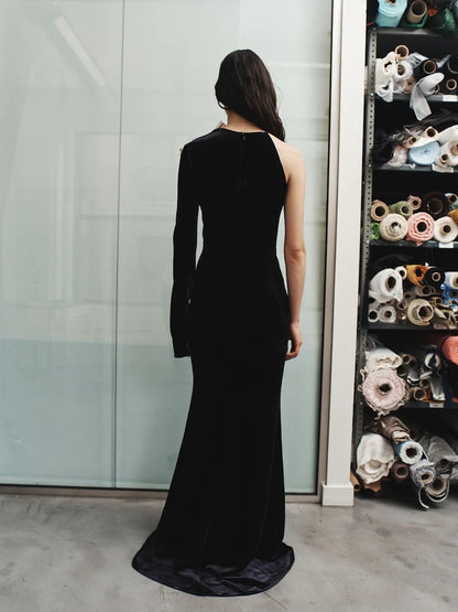 Alexa Maxi Dress In Black