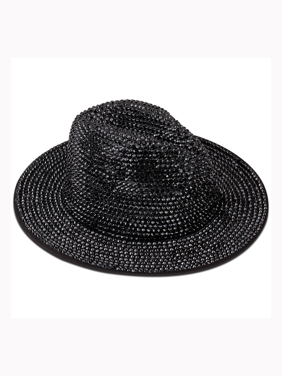 Jocelyn Sparkling Rhinestone Bucket Hat