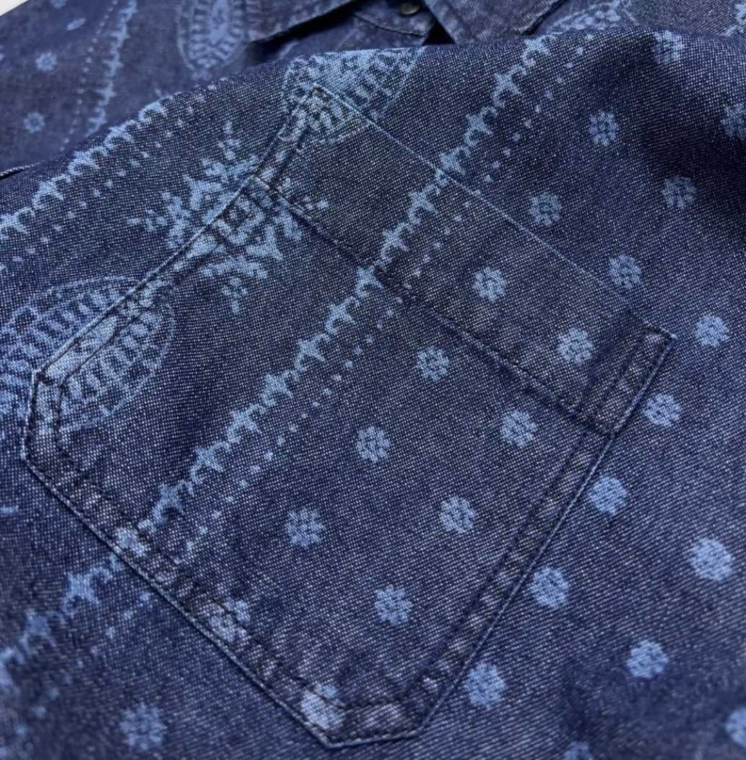 MAX MARA 25S DENIM COTTON SHIRT 168