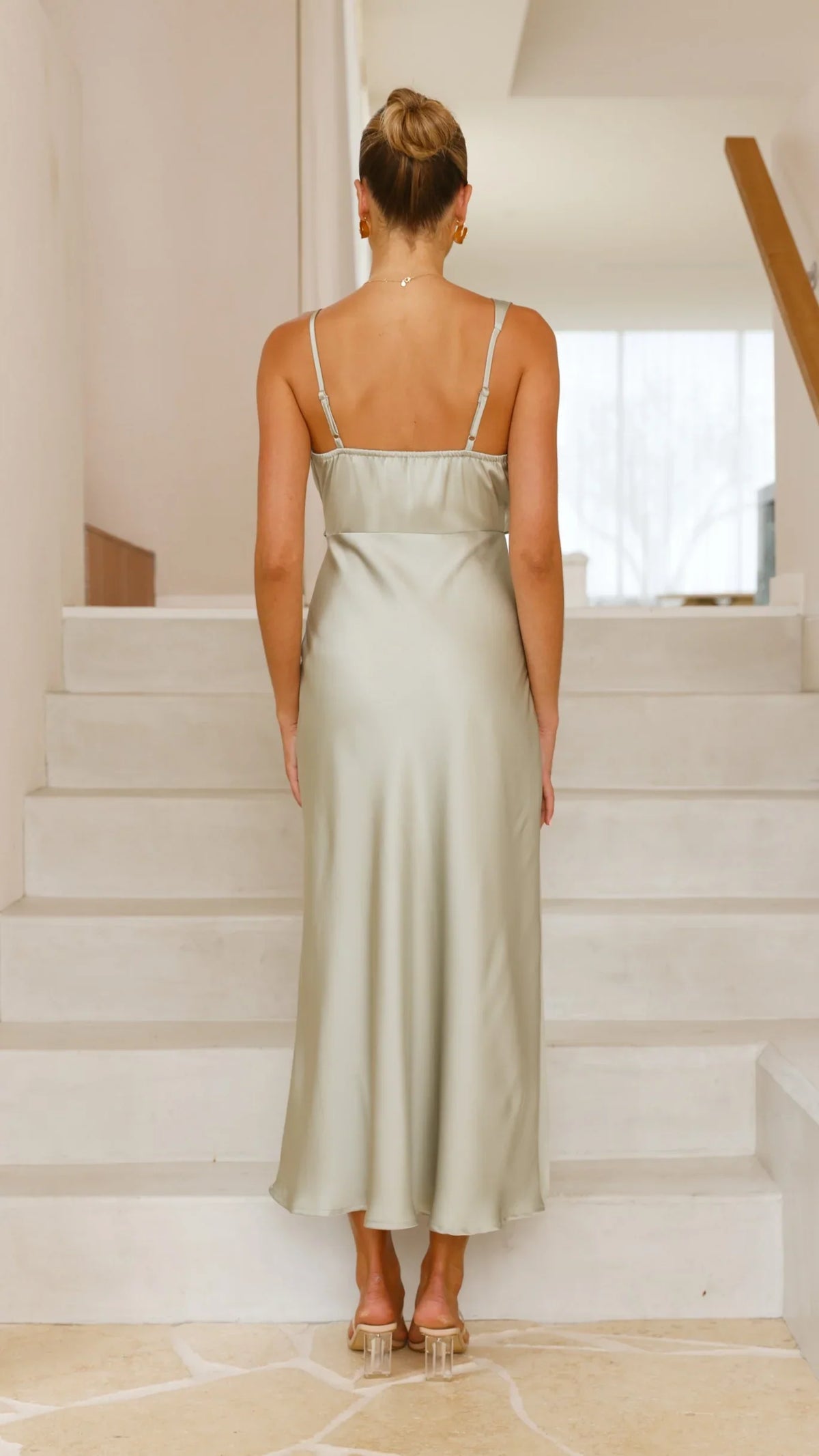 Audrey Maxi Dress - Olive