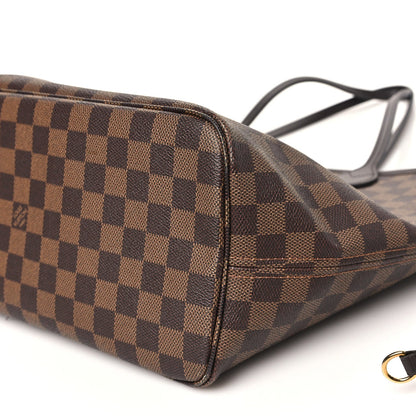 Damier Ebene Neo Neverfull MM Rose Ballerine