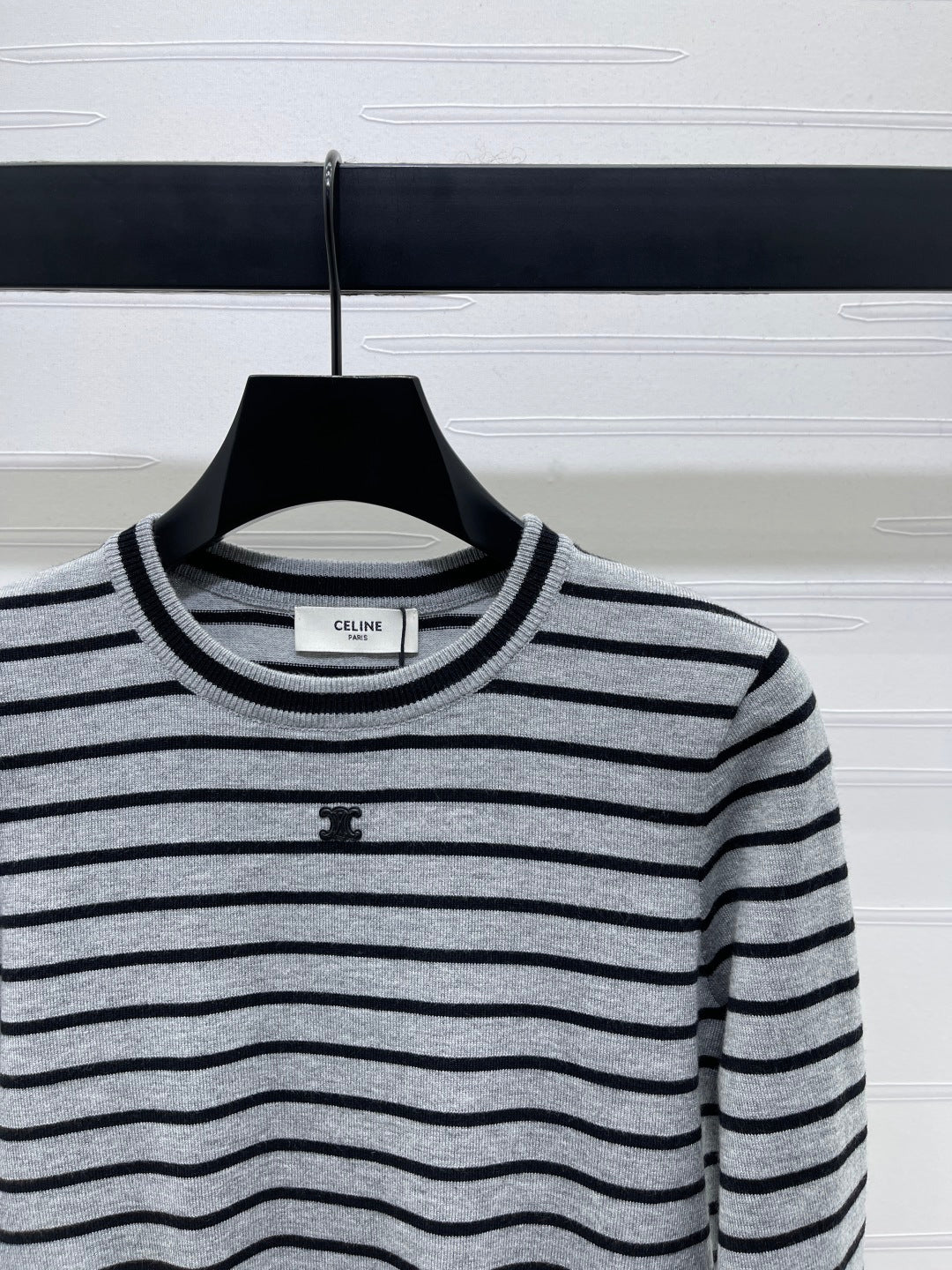 Celine 25 Striped Sweater Wool 296263