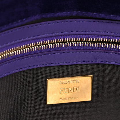 Velvet FF Embossed Baguette Viola Plus