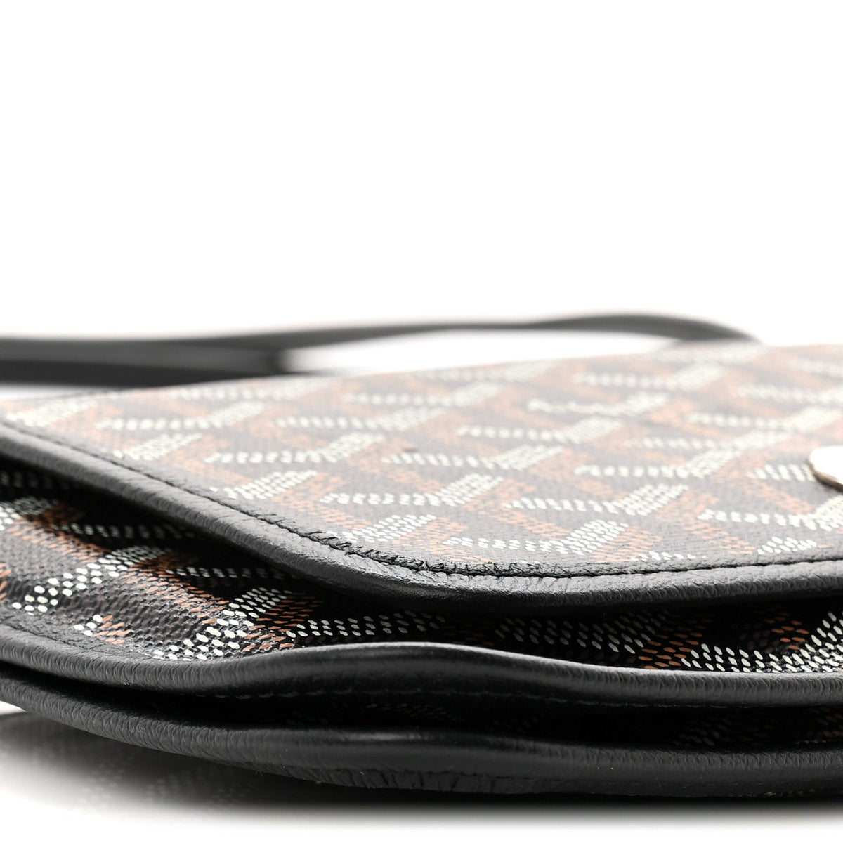 Goyardine Plumet Wallet Clutch Black