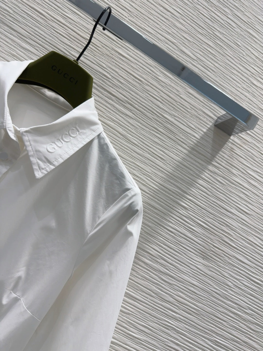 Gucci 2025 Shirt Dress White Cotton