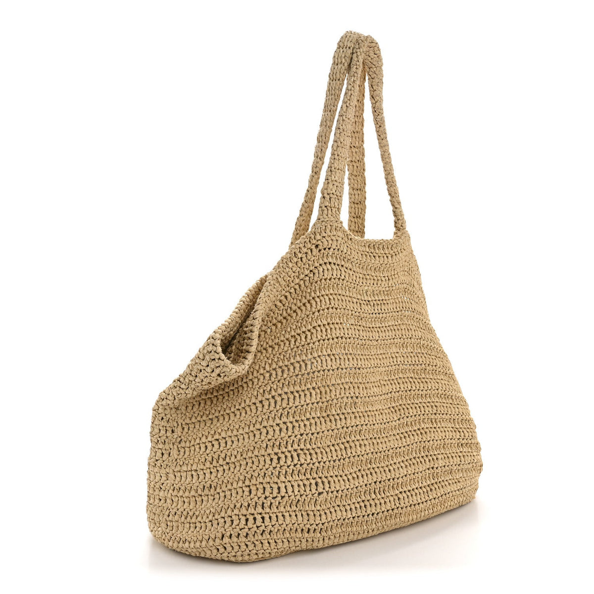 Raffia Rive Gauche Tote Natural