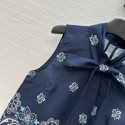 MIUMIU SLEEVELESS TOP AND SKIRT SET 264444