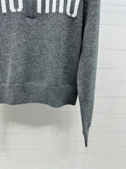 MIUMIU POLO KNIT SWEATER STYLE 748