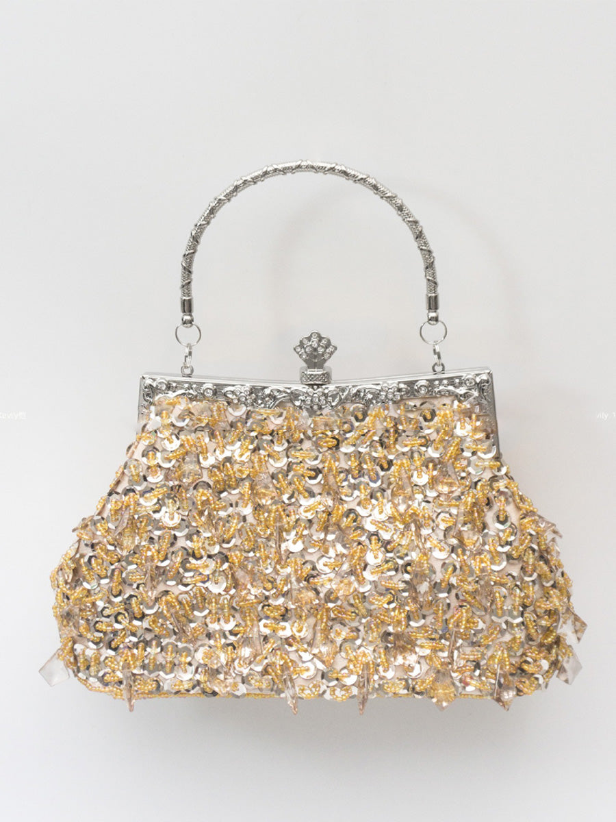 Jocelyn Tassel Beaded Bag