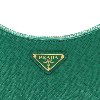 Saffiano Lux Mini Re-Edition Shoulder Bag Mango