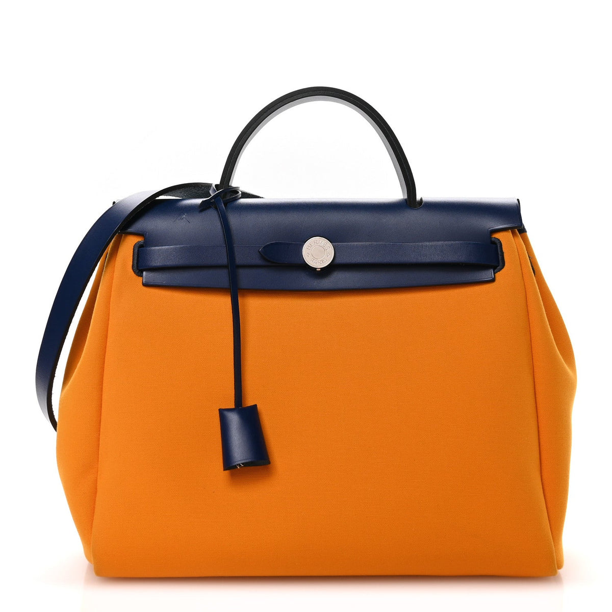 Military Toile Vache Hunter Verso Herbag Zip Retourne 31 PM Jaune Or Bleu Outremer Bleu Saphir