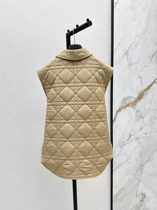 DIOR 25S SLEEVELESS QUILTED VEST 527