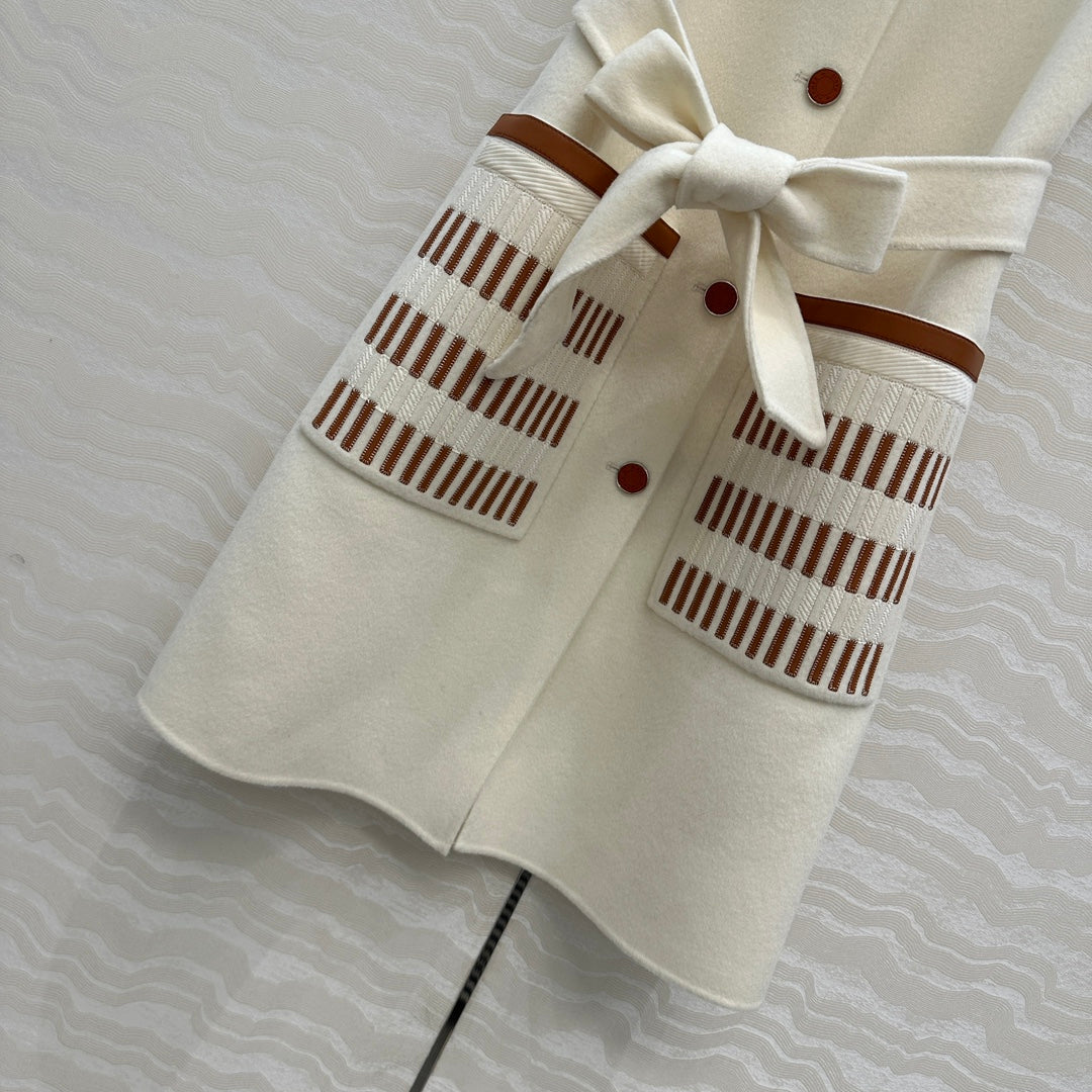 HM 25S Jacket in White Wool 295758