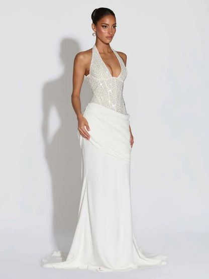 Xandra U-neck Maxi Dress