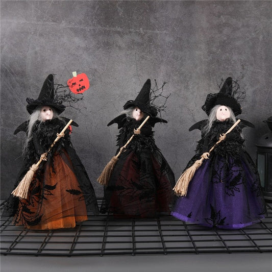 Halloween Witch Doll Decoration