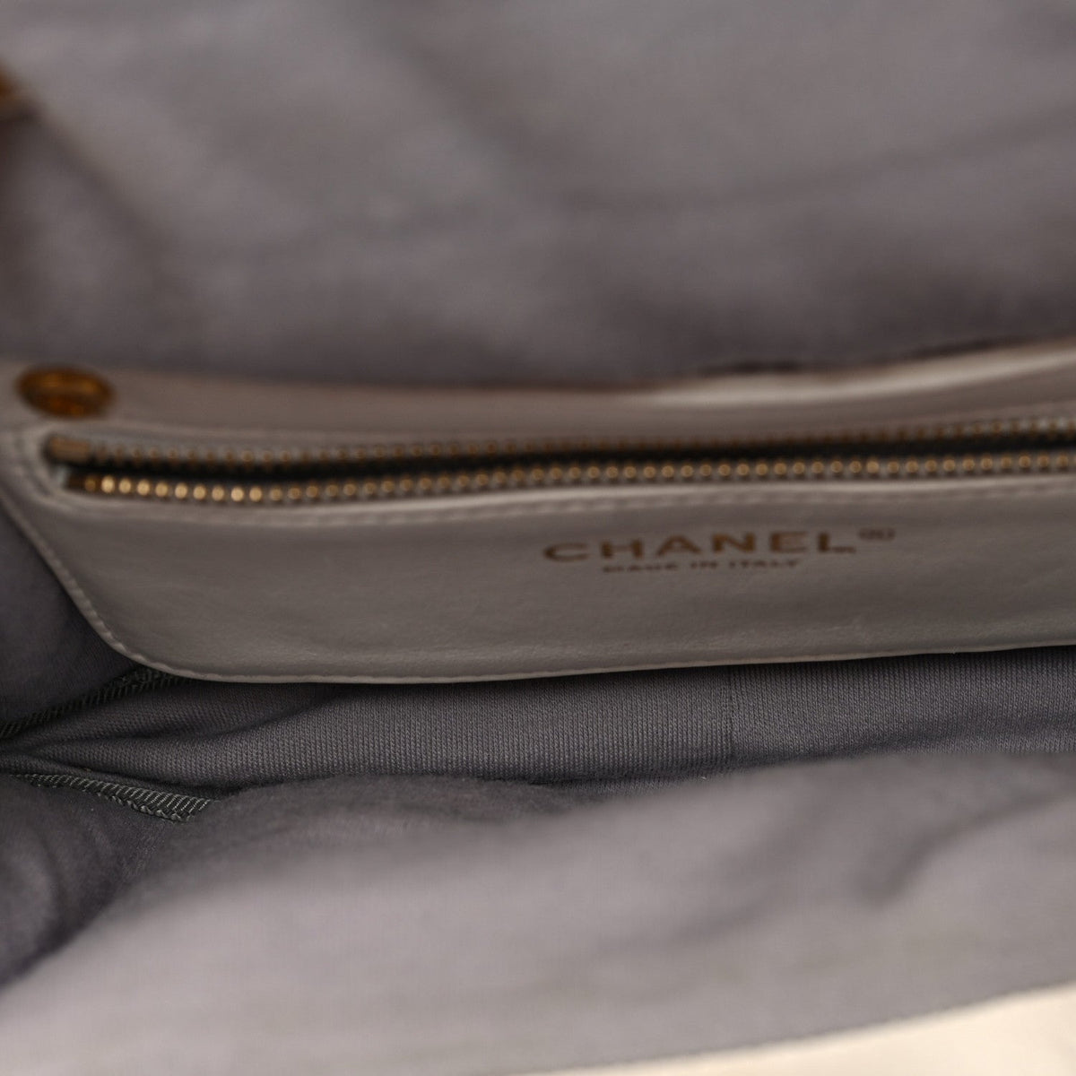 Lambskin Small Simply Flap White