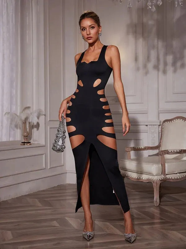Fitzgerald Cutout Split Maxi Dress