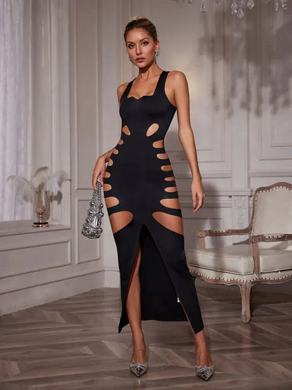 Fitzgerald Cutout Split Maxi Dress