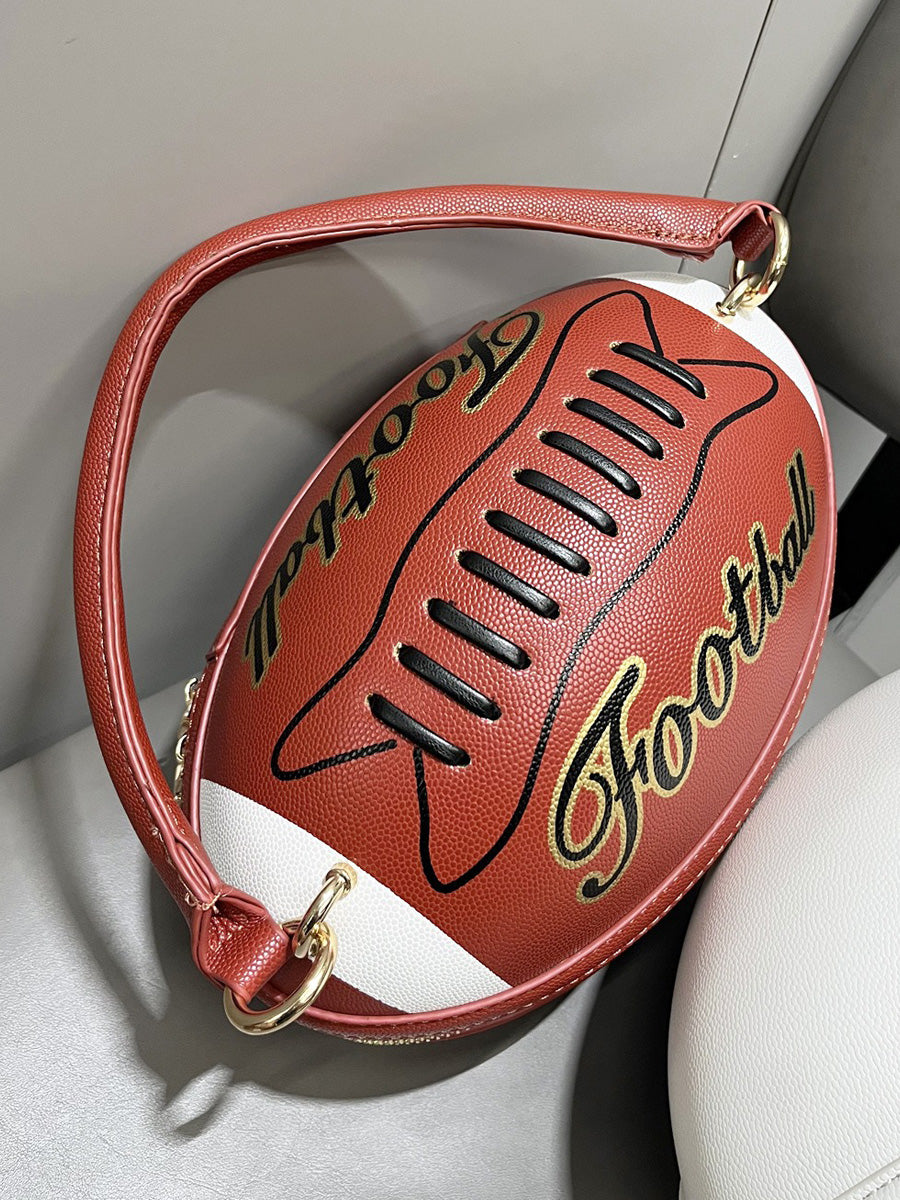 Rosalie Football-Shaped Bag