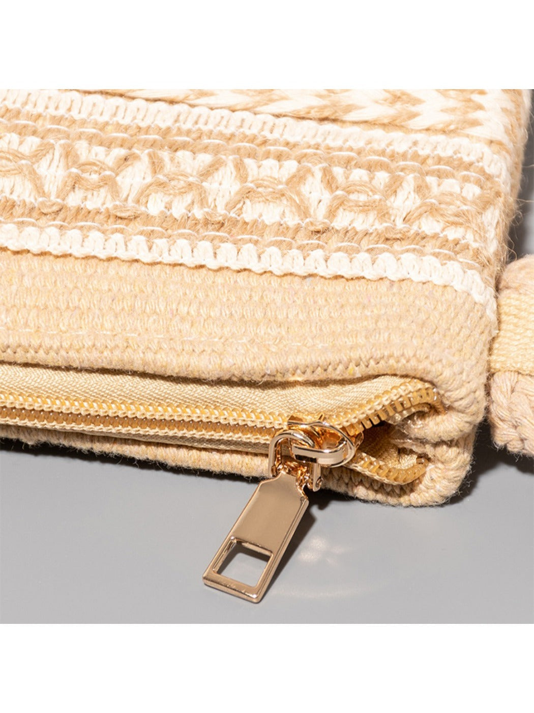 Cosbai - Boho Woven Crossbody Bag - Minimalist &amp; Spacious