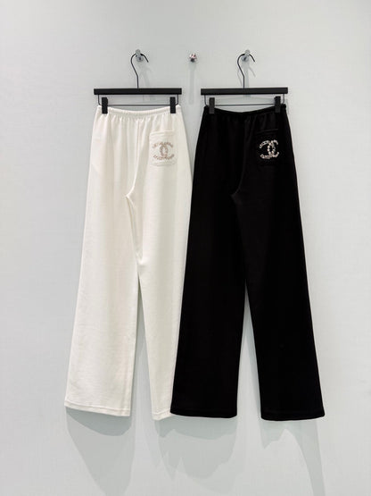 CC Wide-leg Sweatpants Tencel Polyester Cotton 351194