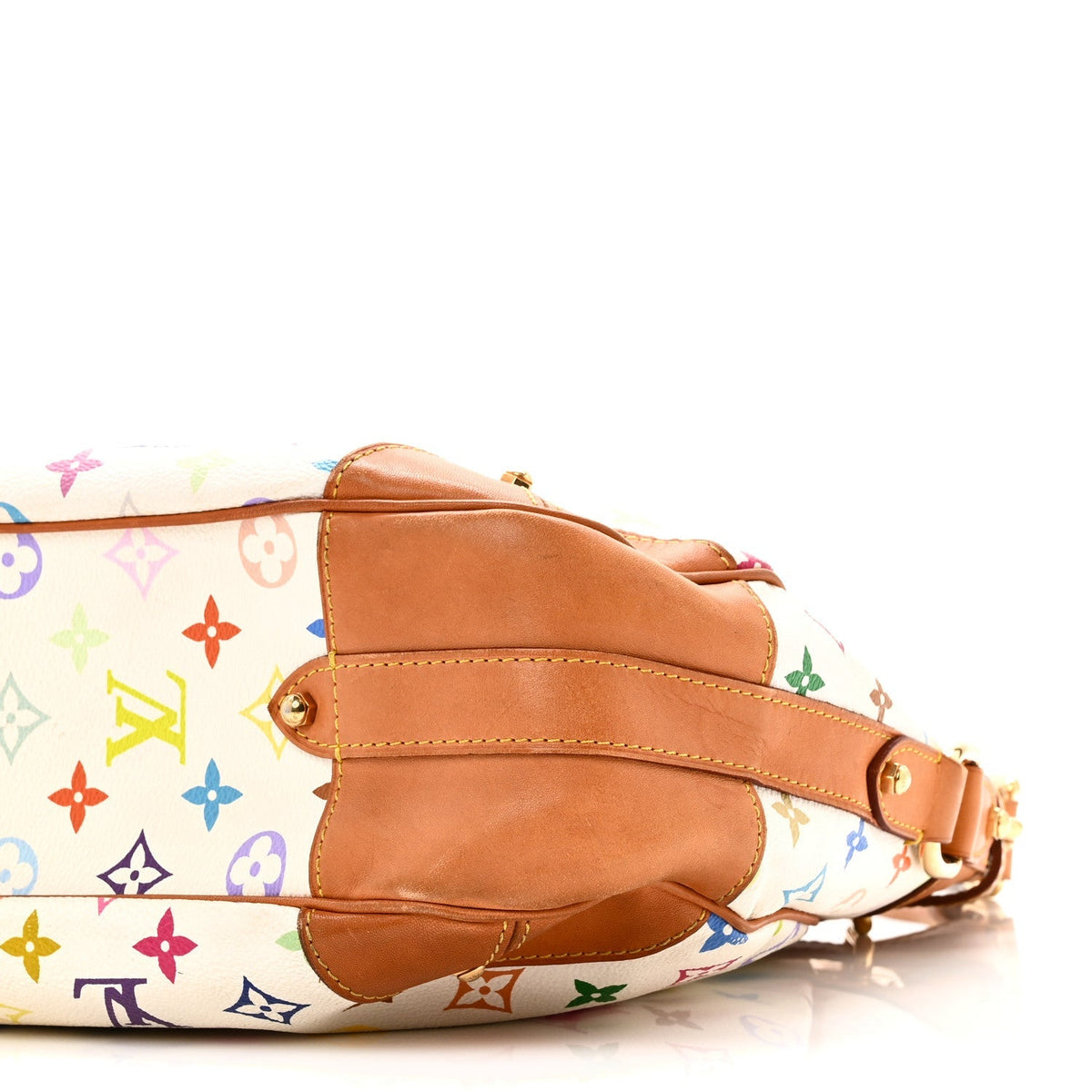 Monogram Multicolor Greta White
