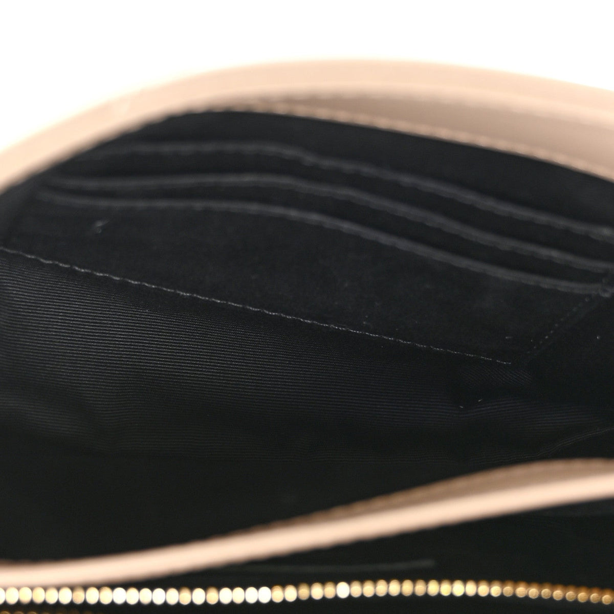 Calfskin Y Quilted Monogram Toy Loulou Crossbody Bag Dark Beige