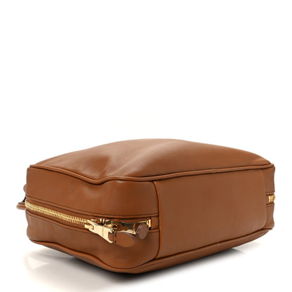 Soft Calf Softy Large Beau Top Handle Bag Cognac
