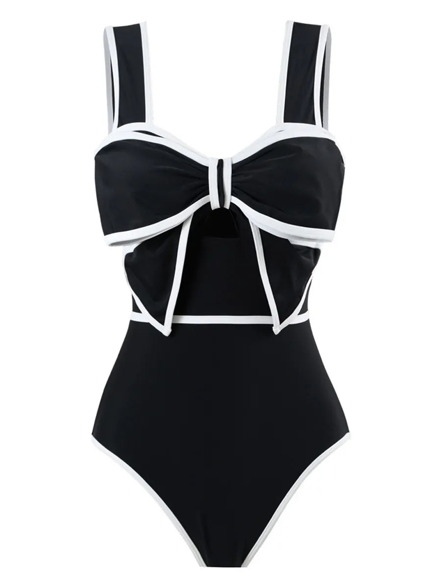 Jade Polka Dot Swimsuit Set