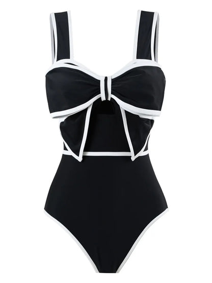 Jade Polka Dot Swimsuit Set