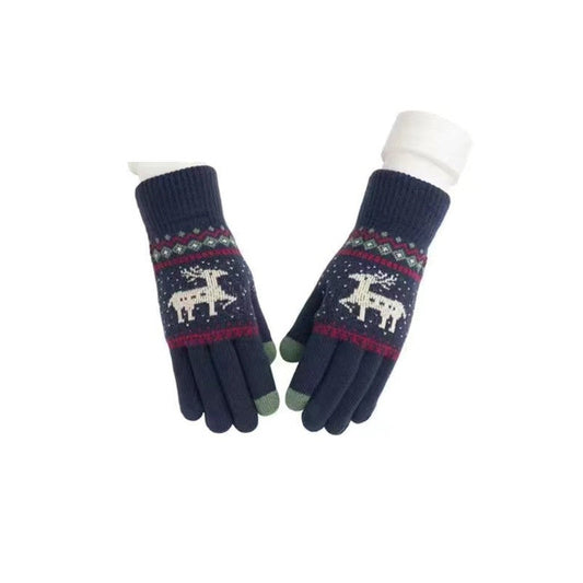 Kids Finger Touchscreen Knitted Gloves