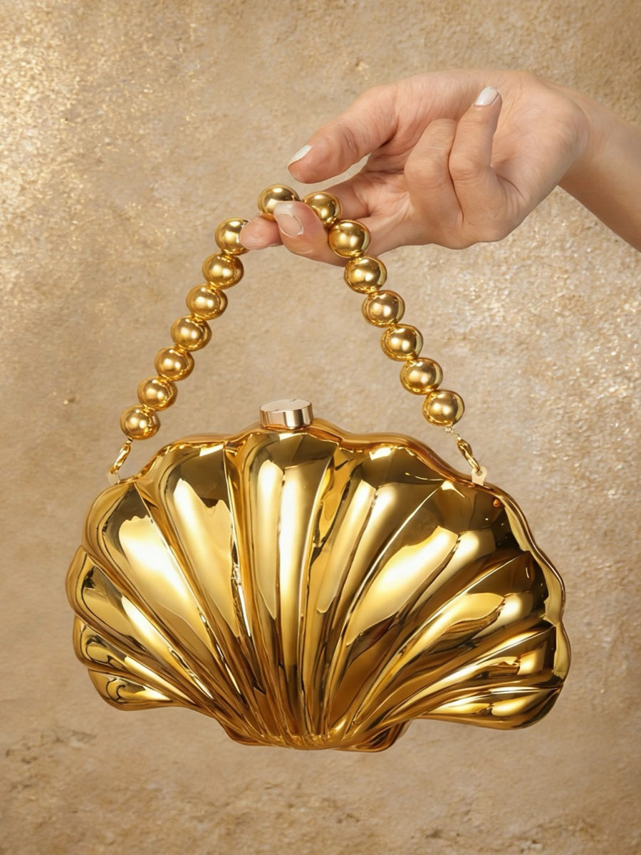 Felicity Shell Fan-Shaped Bag