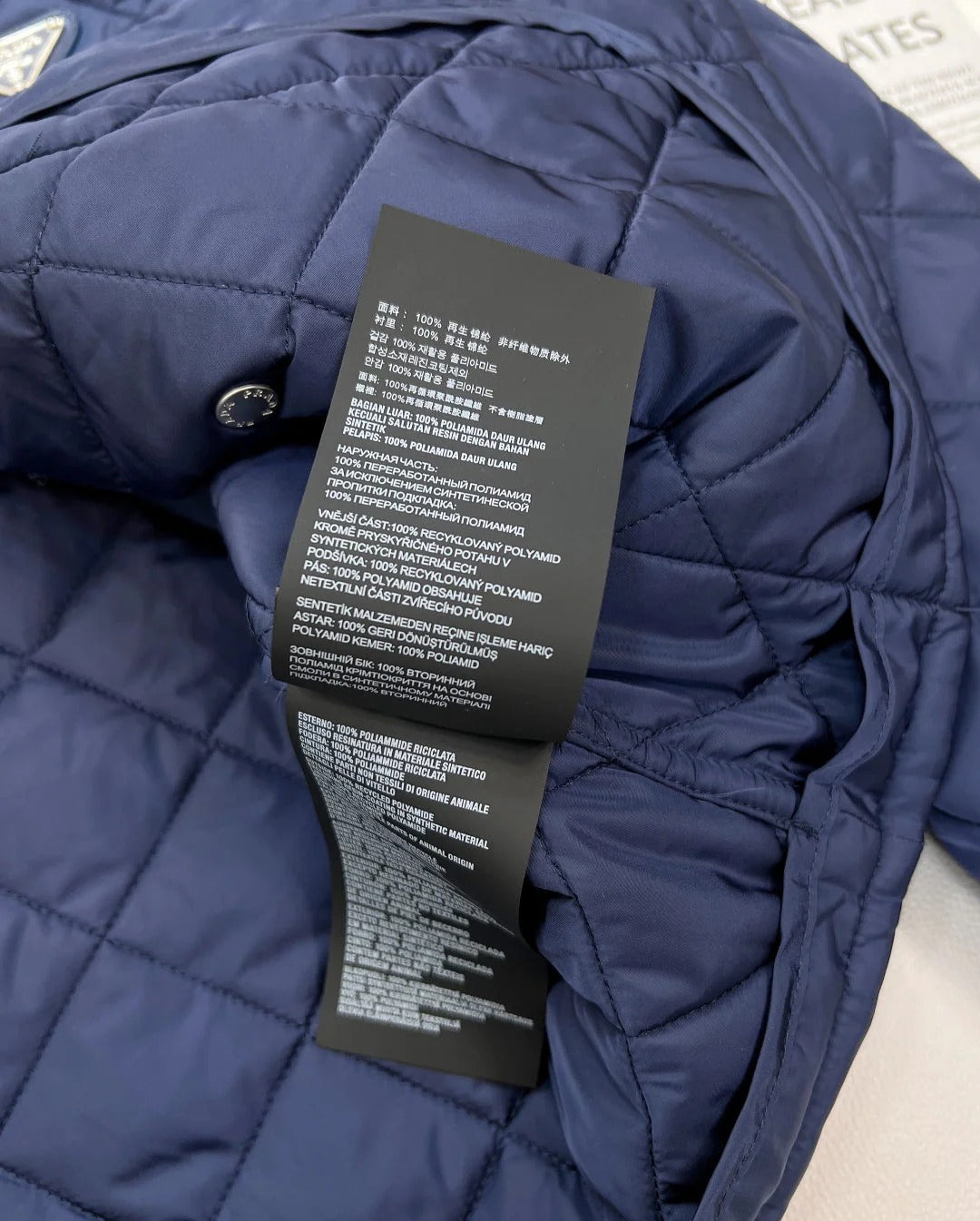 PRADA 25S LIGHTWEIGHT COTTON COLLARED JACKET 367