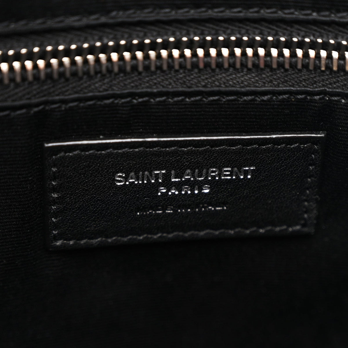 Raffia Linen Calfskin Rive Gauche Tote Black
